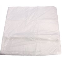 WHITE HEAVY DUTY SWING BIN LINER 13X24X30 120G (500 PER CASE)