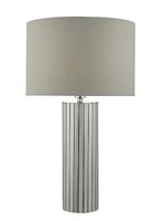 Cassandra Table Lamp, Polished Chrome with Shade | LV1802.0118