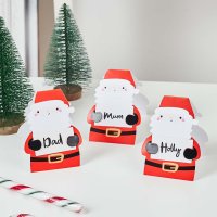 Santa Place Cards - Pack of 10