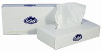 SoSoft Luxury Facial Tissues White 100 sheets x 36 