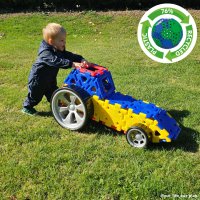 Giant Polydron Builder Vehicle Set - 32 piece