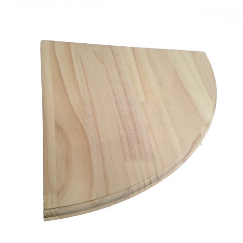 Tema Corner Shelf 200x200x16mm - Pine