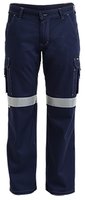 Bisley Men's Lightweight Cotton 3M Taped Cargo Pant 190gsm