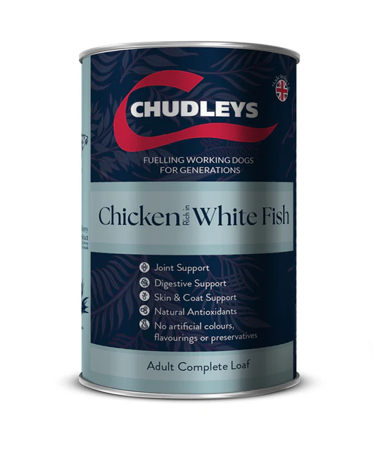 Chudleys Adult Complete Loaf Chicken Rich in White Fish 12x395g