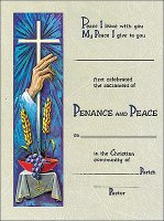 Penance Certificate   (5812)