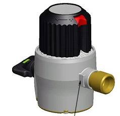 Flesregelaar Quick-on HP Ø 27 - G3/8L  I:10B U:0-2B Q:8kg/u