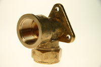 Garden Tap Wall Elbow 3/4 inch Female X 3/4 inch Compression 317W EP317W34
