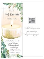 Card - I Lit A Candle For You   (20861)