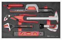 PLUMBER TOOL SET FOAM 7 PIECES