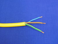 3 Core 1.5Sq Arctic Yellow Cable
