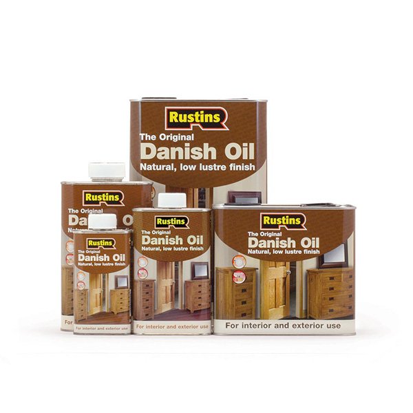 Rustins Danish Oil - Group Shot