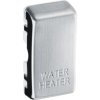 NEXUS BRUSHED STEEL ROCKER CAP MARKED WATER HEATER