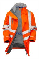PULSAR&reg; PROTECT HV Orange Mesh Lined Storm Coat