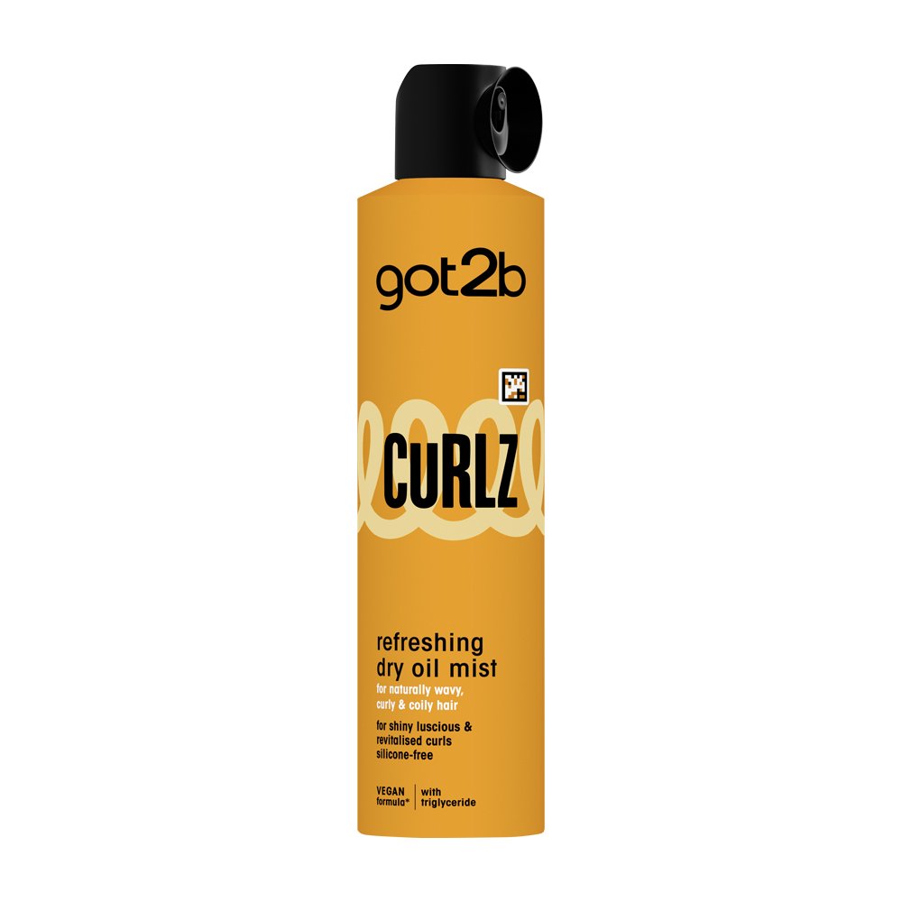 Schwarzkopf Got2b Curlz Refreshing Dry Oil Mist 200ml