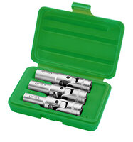 3pc 3/8" Dr. Glow Plug Socket Set