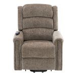 The Kingsley Lift and Rise Beige Chair