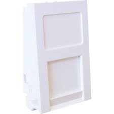 Excel Shutter White - Euro Size 50x25mm