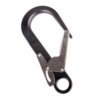 60MM ALUMINIUM DOUBLE-ACTION SCAFFOLD HOOK WITH CAPTIVE EYE
