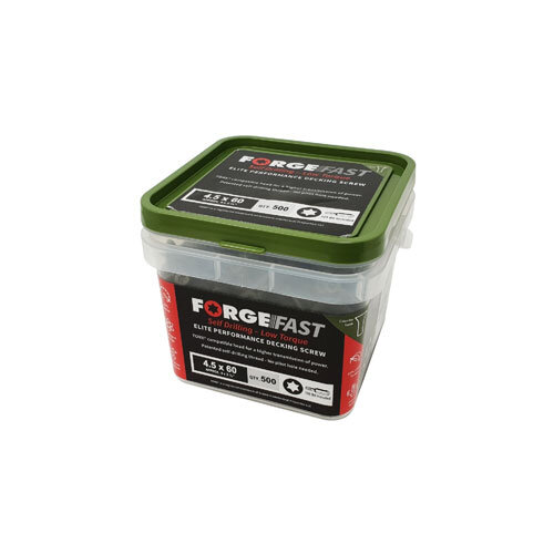 Tucks Decking Screw Green 4.5x50 Tub (200)
