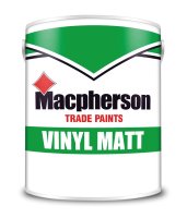MAC VINYL MATT EMULSION BRILLIANT WHITE 5L