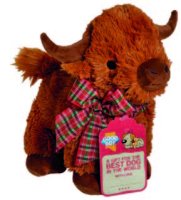 2026 Good Boy Christmas Gift Highland Cow 24cm Large x 6