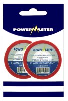 POWERMASTER 10 MTR 19MM PVC INSULATING TAPE RED PACK 2