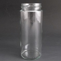 270ml Round glass jar