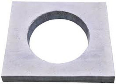 FP McCann Standard Precast Concrete Gulley Cover Slab 750mm x 650mm - 450mm Diameter