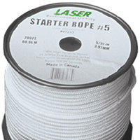 Pullcord 6mm 200ft - White Nylon