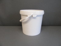 Bucket 10ltr White with Handle