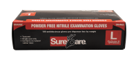Nitrile Disposable Gloves, Large, 6 MIL (100/box)
