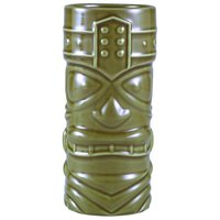 Genware Green Tiki Mug 40cl/14oz Carton of 4