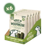 Lilys Kitchen Dog Woofbrush Dental Chew Medium Multipack 6x28gm