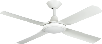 Hunter Pacific Next Creation V2 52" DC with LED Light White Ceiling Fan