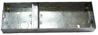 Cesco TE75 25mm 2 + 1 Split Flush Metal Box