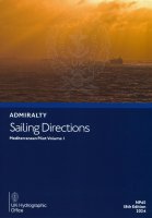 ADMIRALTY Sailing Directions - NP45 Mediterranean Pilot Vol. 1