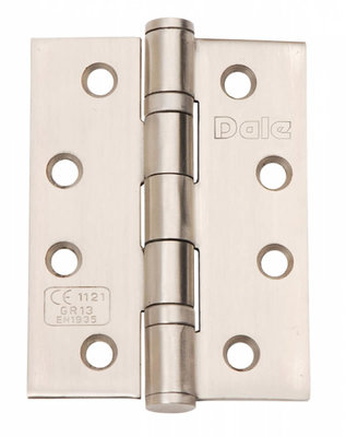 Ball Bearing CE13 Hinge 102x76x3.0mm Satin Stainless Steel Pk of 3