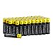 Intenso Energy Ultra AAA batteries &ndash; black and yellow alkaline cells