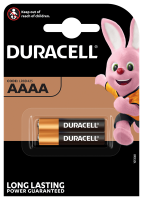 DURACELL BATTERY AAAA CARD 2