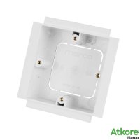 Marco Elite 3 Socket Vertical Mounting Box 1G 35mm 4 Hole