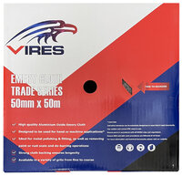 Vires Emery Cloth 50mm x 50m G80