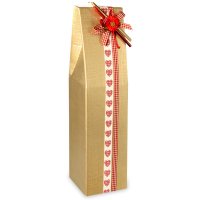 Gold Silk 1 Bottle Box 90 x 90 x 370mm - Pack of 10