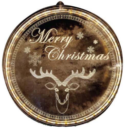 LED Window Merry Christmas Light