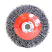 Wire Wheel crimped 100mm