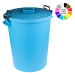 110 Litre Bin with Clip Lid, Blue