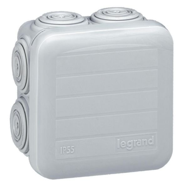 Legrand 65x65x40 Plexo Box With Grommets 092005
