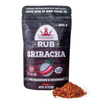 Poppamies Sriracha Rub 200g