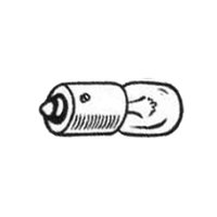 12V 10W Single Contact