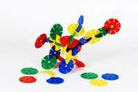 Button Round Flower 6cm (160)