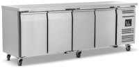 BLIZZARD 4 Door GN1/1 Freezer Counter Without Upstand 553L